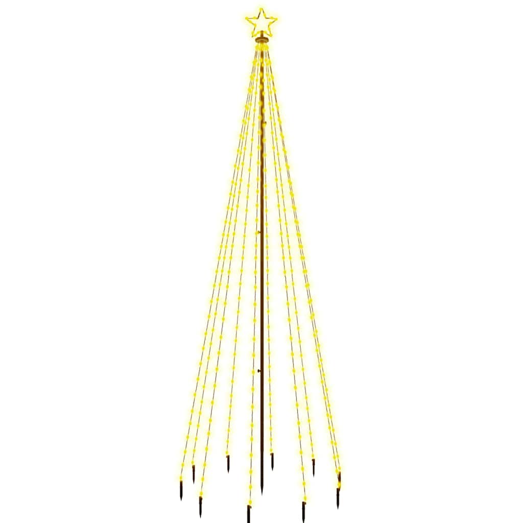 Christmas Tree with Spike 108 LEDs 180 cm Warm white