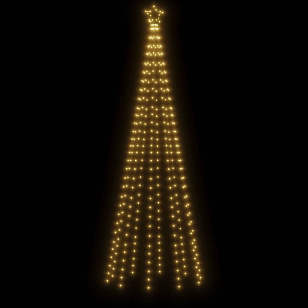 Christmas Tree with Spike 108 LEDs 180 cm Warm white