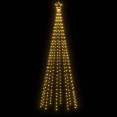 Christmas Tree with Spike 108 LEDs 180 cm Warm white