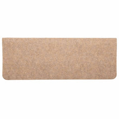 vidaXL Stair Mats Self-adhesive 15 pcs 65x24.5x3.5 cm Beige 6