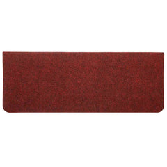 vidaXL Stair Mats Self-adhesive 15 pcs 65x24.5x3.5 cm Red 6