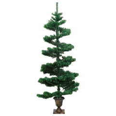vidaXL Swirl Christmas Tree | Green | PVC | Medium | Swirl Christmas Tree 4