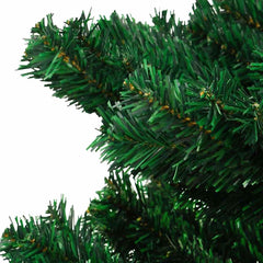 vidaXL Swirl Christmas Tree | Green | PVC, Steel | 180 cm | Swirl Christmas Tree 6