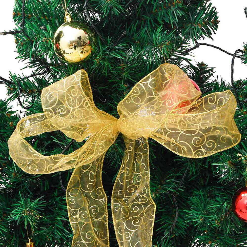 Christmas Cactus with Stand and LED Green PVC 150 cm