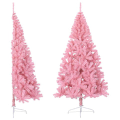 vidaXL Christmas Tree | Pink | PVC, steel | 180 cm | Christmas Tree 2