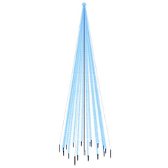 vidaXL Christmas Tree with Spike Blue 1134 LEDs 800 cm 2