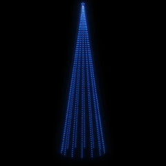 vidaXL Christmas Tree with Spike Blue 1134 LEDs 800 cm 4