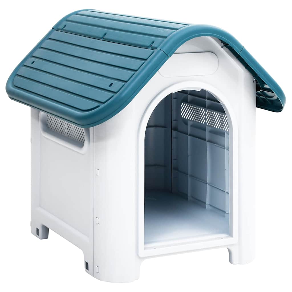 Dog House 59x75x66 cm Polypropylene Blue