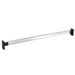 vidaXL Telescopic Wardrobe Rails 4 pcs Silver 58-100 cm 4