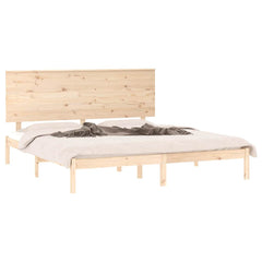 vidaXL Bed Frame without Mattress 150x200 cm Solid Wood 3