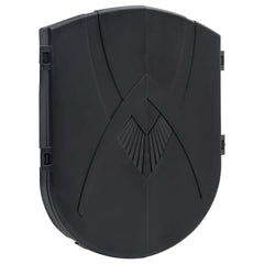 vidaXL Electric Dartboard with Darts Black Polypropylene 1