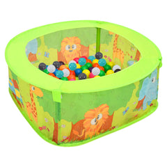 Ball Pool with 300 Balls for Kids 75x75x32 cm Multicolour 1