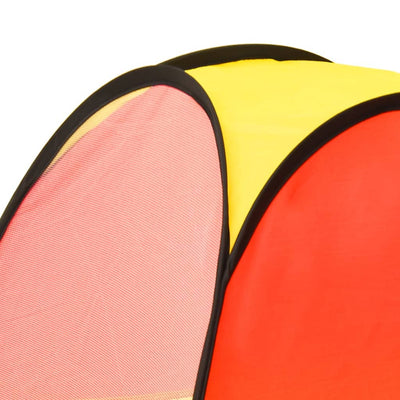 Children Play Tent with 250 Balls Multicolour 255x80x100 cm