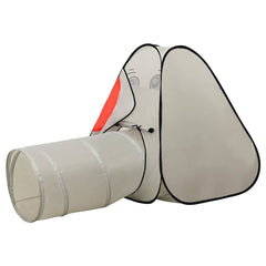 vidaXL Elephant Children Play Tent with 250 Balls Grey 174x86x101 cm 5