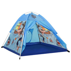 vidaXL Children Play Tent with 250 Balls Blue 120x120x90 cm 3