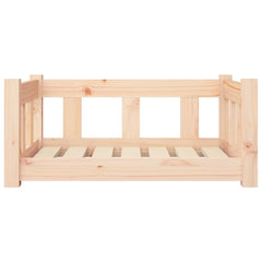 vidaXL Dog Bed 65,5x50,5x28 cm Solid Wood Pine 3