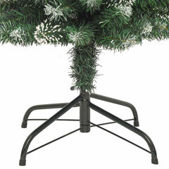 vidaXL Artificial Slim Christmas Tree with Stand 120 cm PVC 6