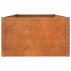 vidaXL Garden Raised Bed Rusty 160x80x45 cm Corten Steel 5
