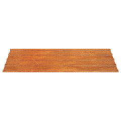 vidaXL Roof Panels 12 pcs Rusty 60x44 cm Corten Steel 5