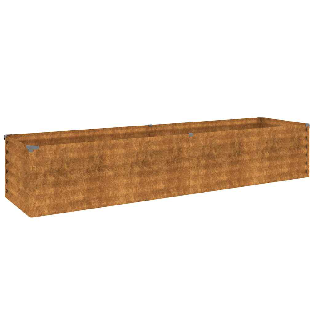 Garden Raised Bed Corten Steel Weathering steel Depth 50 cm 194 cm