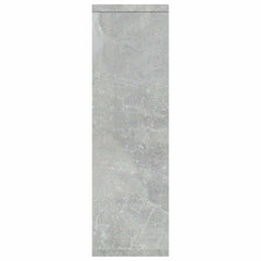 vidaXL Wall Shelf Concrete Grey 85x16x52.5 cm Engineered Wood 6