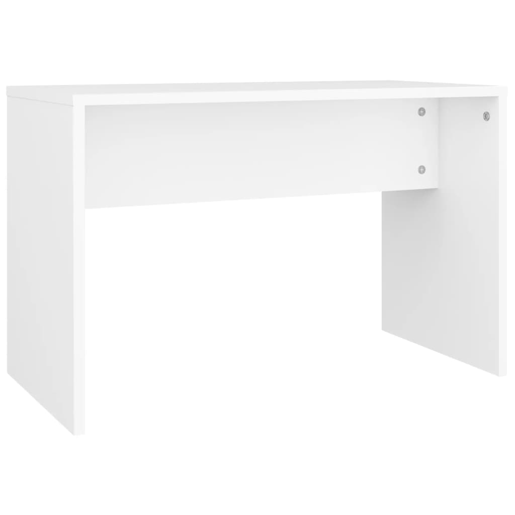vidaXL Dressing Stool White 70x35x45 cm Engineered Wood 2