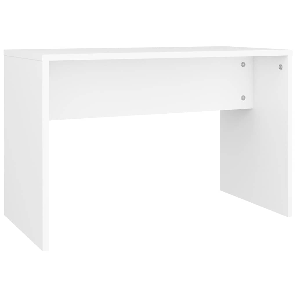 vidaXL Dressing Stool White 70x35x45 cm Engineered Wood 2