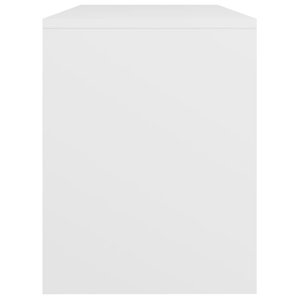 vidaXL Dressing Stool White 70x35x45 cm Engineered Wood 5