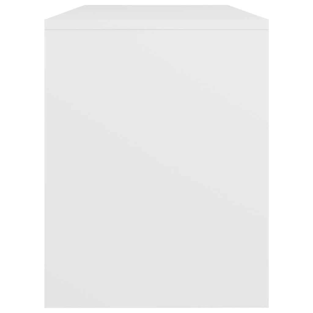 vidaXL Dressing Stool White 70x35x45 cm Engineered Wood 5