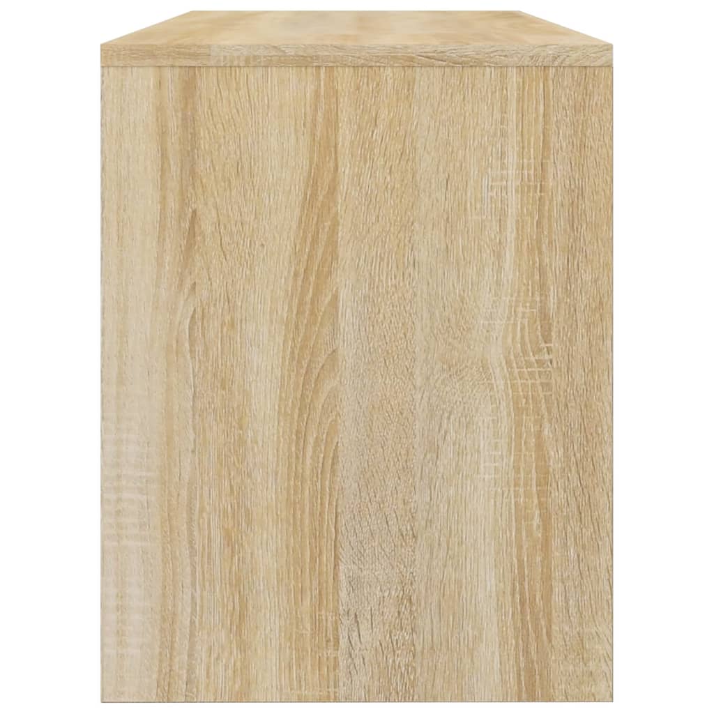 vidaXL Dressing Stool Sonoma Oak 70x35x45 cm Engineered Wood 5