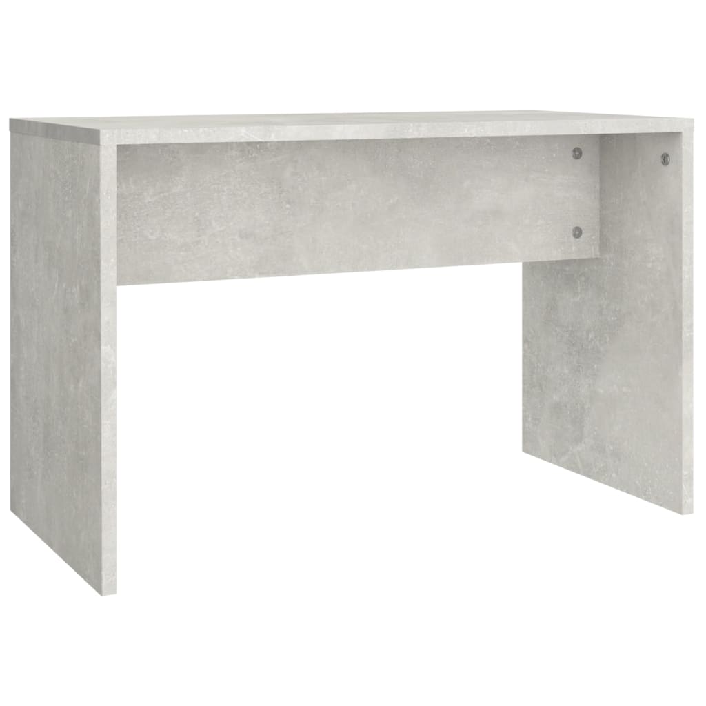 vidaXL Dressing Stool Concrete Grey 70x35x45 cm Engineered Wood 2