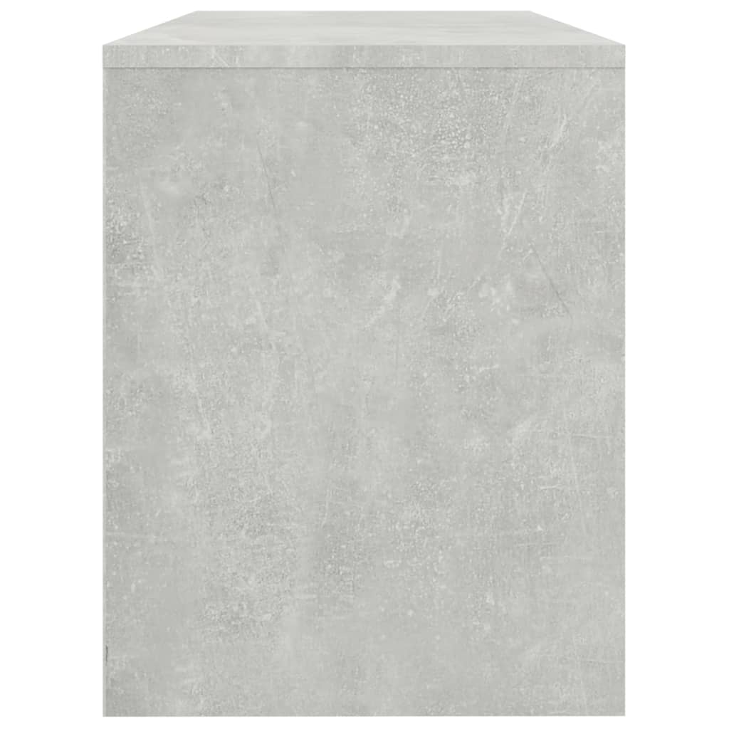 vidaXL Dressing Stool Concrete Grey 70x35x45 cm Engineered Wood 5