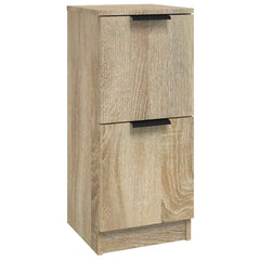vidaXL Sideboard Sonoma Oak 30x30x70 cm Engineered Wood 2