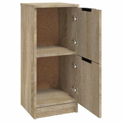 vidaXL Sideboard Sonoma Oak 30x30x70 cm Engineered Wood 5