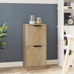 vidaXL Sideboard Sonoma Oak 30x30x70 cm Engineered Wood 1