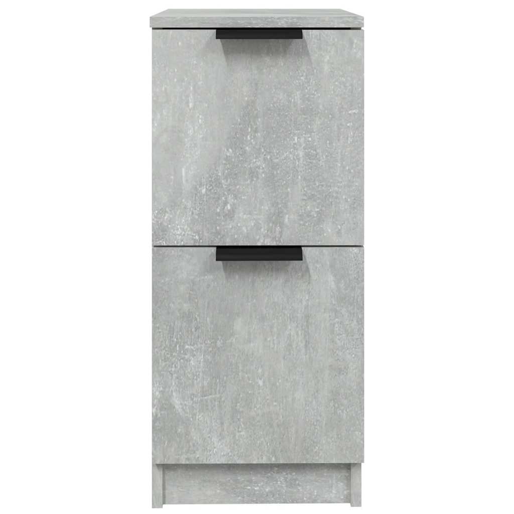 vidaXL Sideboard Concrete Grey 30x30x70 cm Engineered Wood 4
