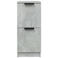 vidaXL Sideboard Concrete Grey 30x30x70 cm Engineered Wood 4
