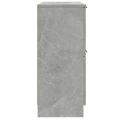 vidaXL Sideboard Concrete Grey 30x30x70 cm Engineered Wood 6