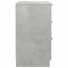 vidaXL Bedside Cabinet Concrete Grey 40x36x65 cm 6