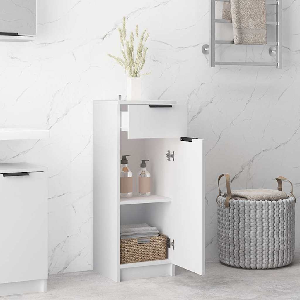 vidaXL Bathroom Cabinet | White | Engineered wood | 32 x 34 x 90 cm 3