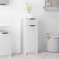 vidaXL Bathroom Cabinet | White | Engineered wood | 32 x 34 x 90 cm 1