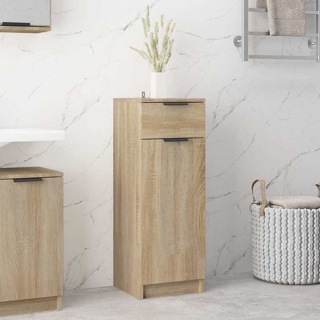 vidaXL Bathroom Cabinet | Sonoma oak | Engineered wood | Medium 1
