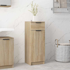 vidaXL Bathroom Cabinet | Sonoma oak | Engineered wood | Medium 1
