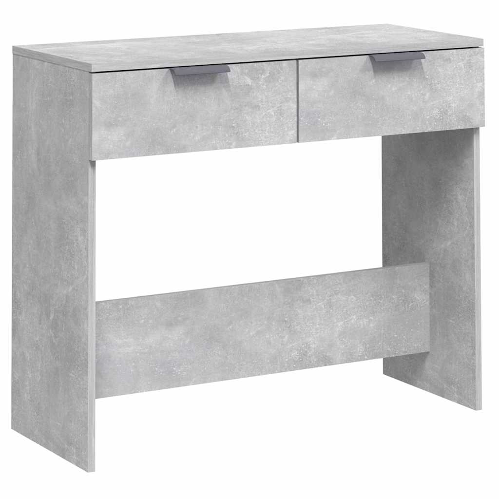 vidaXL Console Table | Concrete grey | Engineered wood | Medium | Console Table 2