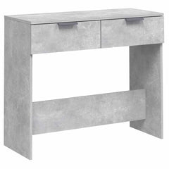 vidaXL Console Table | Concrete grey | Engineered wood | Medium | Console Table 2