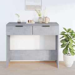 vidaXL Console Table | Concrete grey | Engineered wood | Medium | Console Table 3