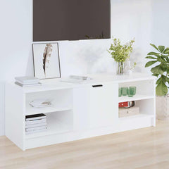 TV Cabinet 102x35,5x36,5 cm Engineered Wood White