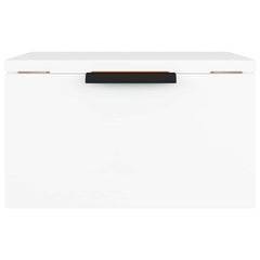 vidaXL Wall-mounted Bedside Cabinets 2 pcs White 34x30x20 cm 6