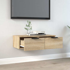 vidaXL Wall Cabinet | Sonoma Oak | Engineered Wood | 68x30x20 cm | Wall Cabinet 3