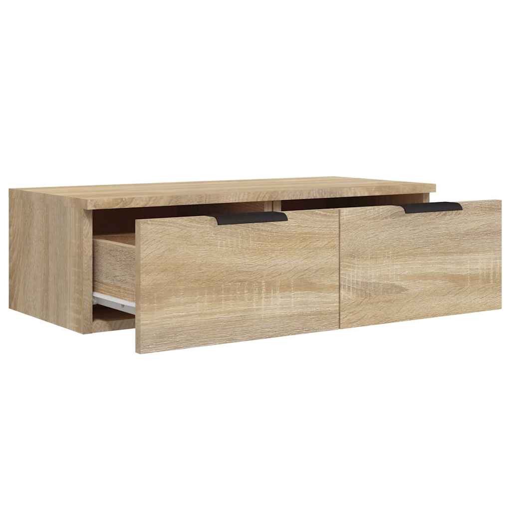 vidaXL Wall Cabinet | Sonoma Oak | Engineered Wood | 68x30x20 cm | Wall Cabinet 6